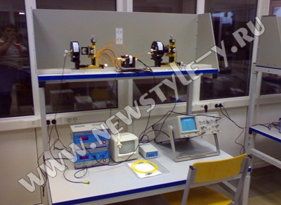 Лабораторная установка «Исследование характеристик стыка оптических волоконных световодов»